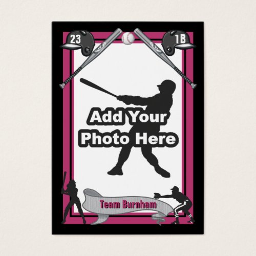 Make Your Own Baseball Card