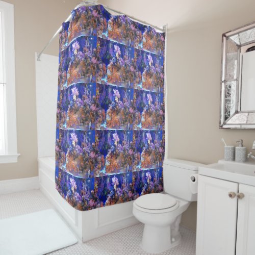 Make your own Bathroom shower curtain and matching