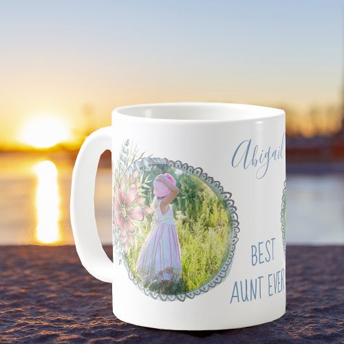 Make Your Own Best Aunt Ever Two Photo Mug