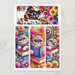 Make Your Own Bookmarks Add Name DIY Activity  Menu