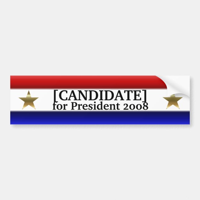 Make Your Own Bumper Sticker (Front)