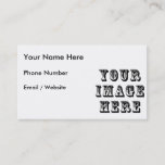 Make Your Own Business Card at Zazzle