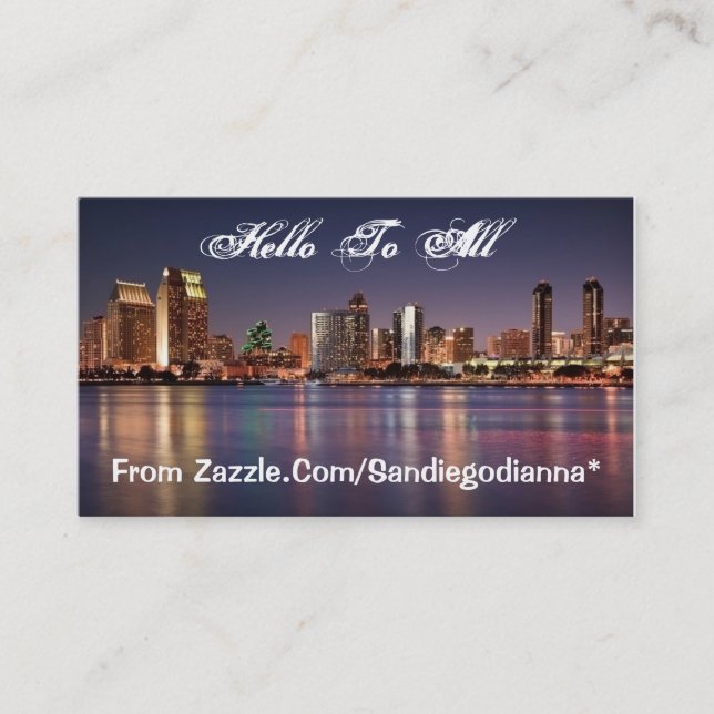 Make your Own Business Cards (Front)