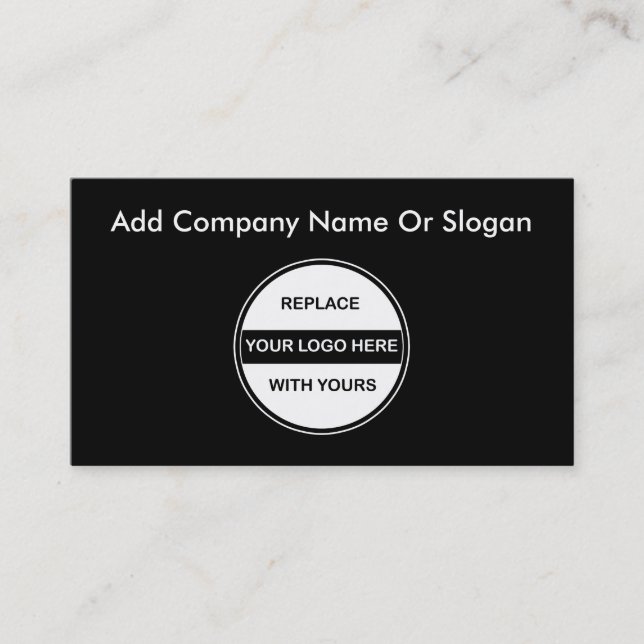 Make Your Own Business Cards (Front)