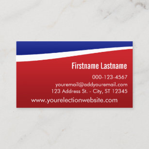 Make Your Own Business Cards - Candidate