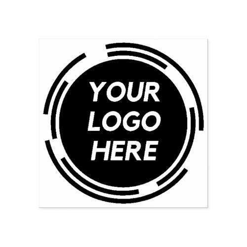 Make Your Own Business Round Company Logo Rubber S Rubber Stamp