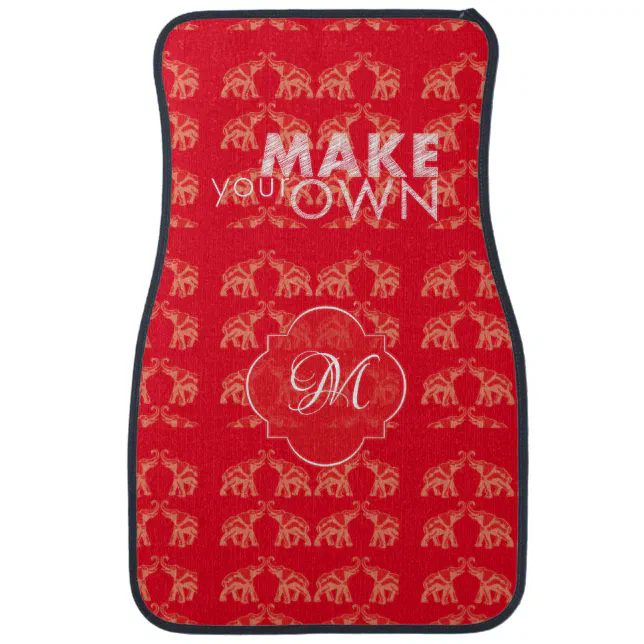 Make Your Own car mats Zazzle