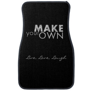 Make Your Own car mats