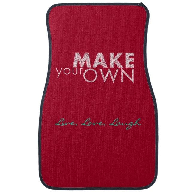 Make Your Own car mats (Front)
