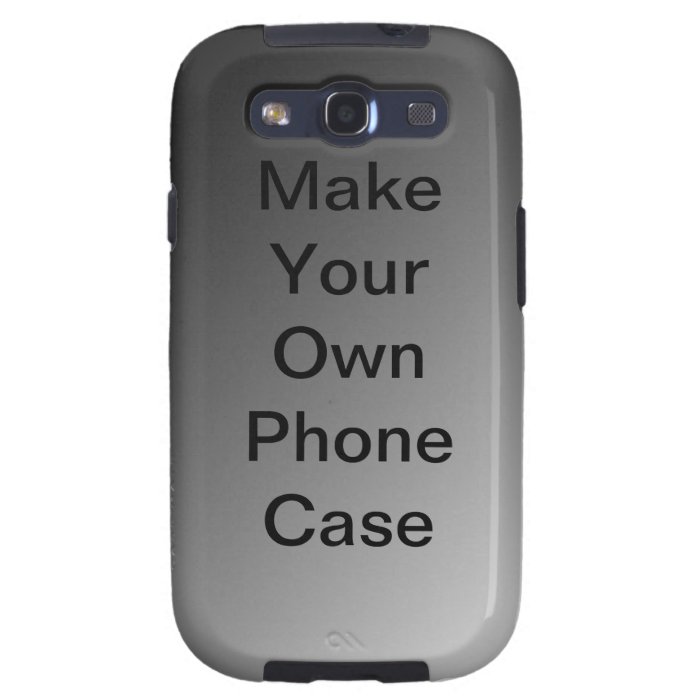 Make Your Own Cell Phone Case Galaxy SIII Cover