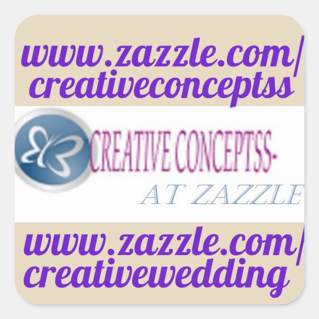 MAKE YOUR OWN CHOCOLATE MINI LABELS/GHIRA SQUARE STICKER (Front)