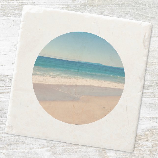 Make Your Own Circle Photo Stone Coaster (Creator Uploaded)