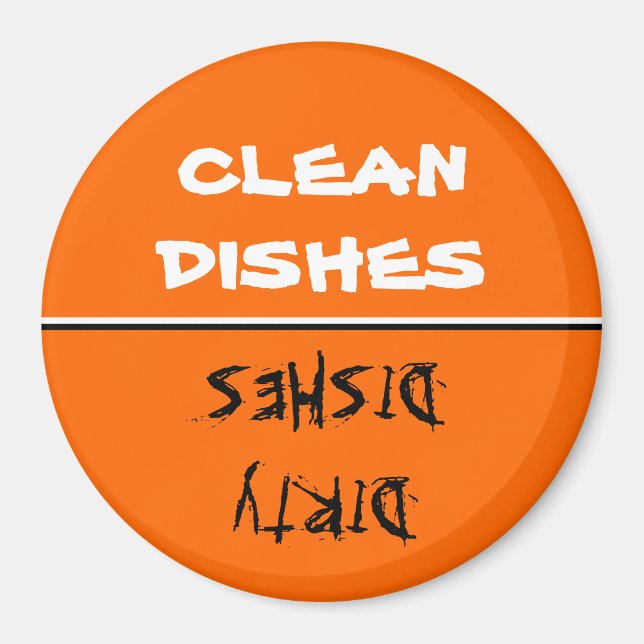 Make Your Own Clean/Dirty Dishwasher Magnet (Front)