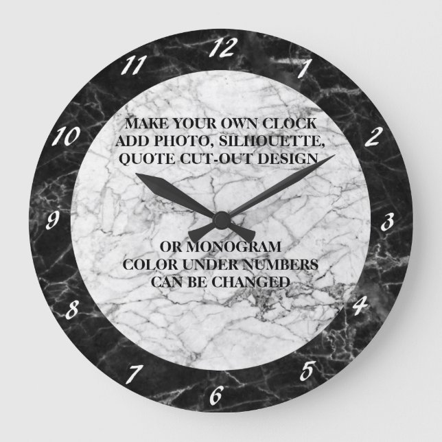MAKE YOUR OWN CLOCK (Front)
