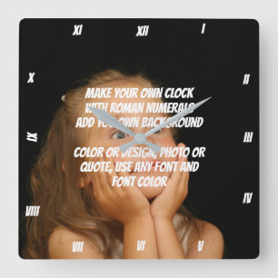 MAKE YOUR OWN CLOCK