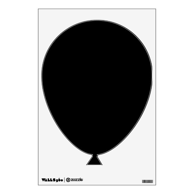 Make Your Own Custom Balloon Wall Decal (Front)