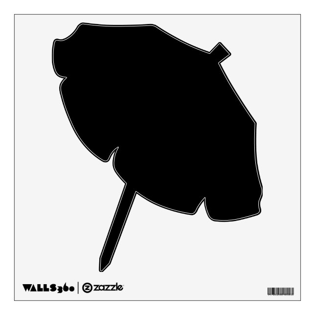 Make Your Own Custom Beach Umbrella Wall Decals (Front)