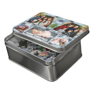 Make Your Own Custom CHRISTMAS Family Pics Collage Jigsaw Puzzle