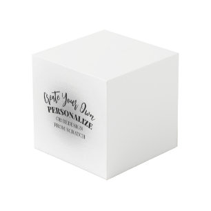 Make Your Own Custom Cube