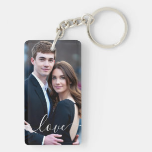 Make Your Own Custom Family Photo Personalized     Keychain