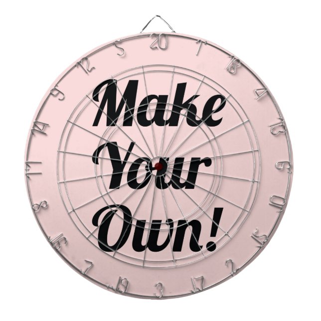 Make Your Own Custom Gift Dartboard With Darts (Front)
