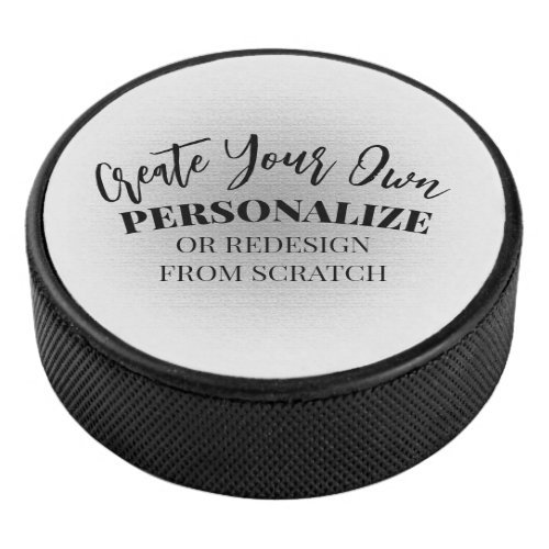 Make Your Own Custom Hockey Puck