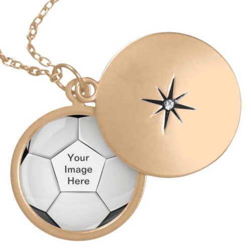 Make Your own Custom keepsake Proud Soccer Mom Locket Necklace