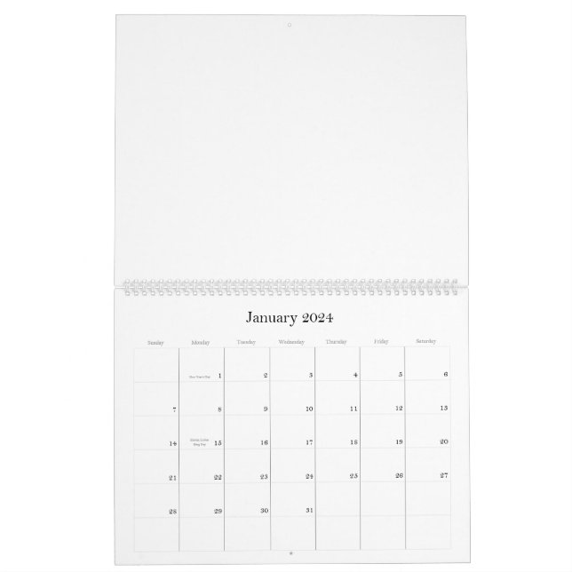 Make Your Own Custom Large Huge Calendar | Zazzle