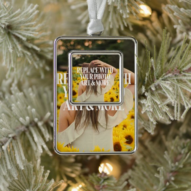 Make your own custom made personalized christmas ornament (Tree)