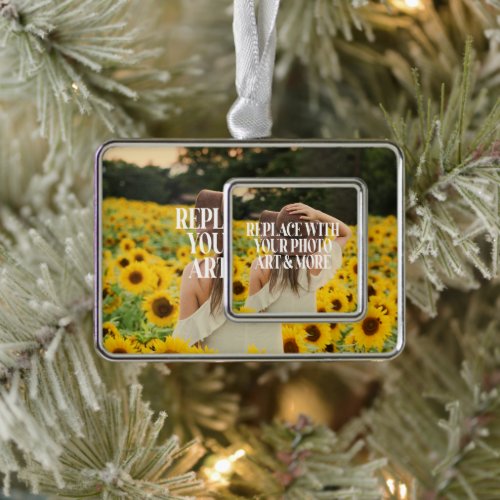Make your own custom made personalized christmas ornament