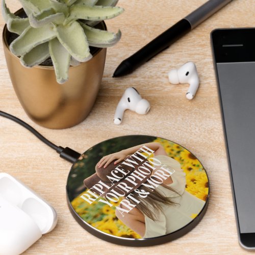 Make your own custom made personalized wireless charger 