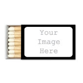 Make Your Own Custom Matches - Black Matchboxes (Open)