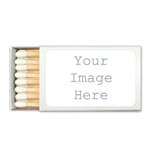 Make Your Own Custom Matches - White Matchboxes (Open)