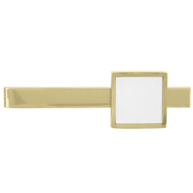 Make Your Own Custom Modern Gold Plated Tie Bars (Front)
