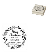 Create Your Own Modern Rubber Stamp | Zazzle