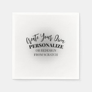 Make Your Own Custom Napkins