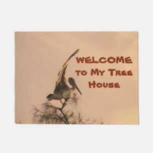 Make Your Own Custom Pelican Tree Door Mat Doormat