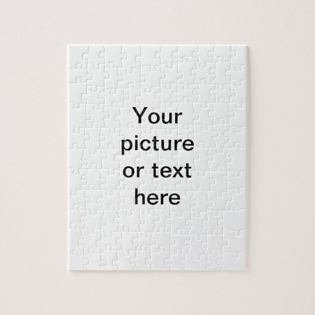 Make your own custom personalised jigsaw puzzle (Vertical)