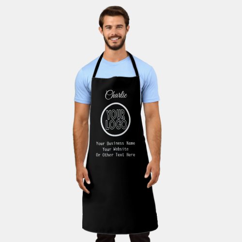 Make Your Own Custom Personalized Business Logo Apron
