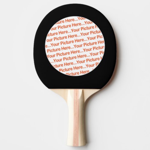 Make Your Own Custom Photo or Picture Personalized Ping Pong Paddle
