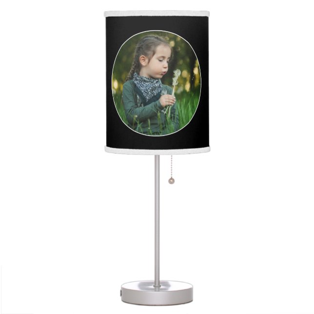 Make Your Own Custom Photo or Picture Table Lamp (Left)