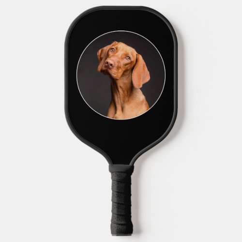 Make Your Own Custom Photo  Picture Black Pickleball Paddle