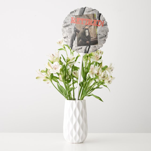 Make Your Own Custom RETIREMENT PARTY Balloon (Vase)