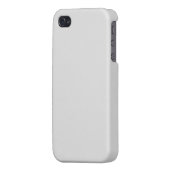 Make Your Own Custom Savvy iPhone 4 4S Matte Case (Back Left)