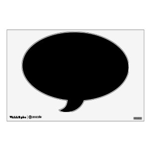 Make Your Own Custom Speech Bubble Wall Decal