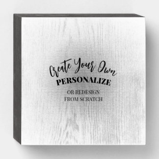 Make Your Own Custom Wooden Box Sign