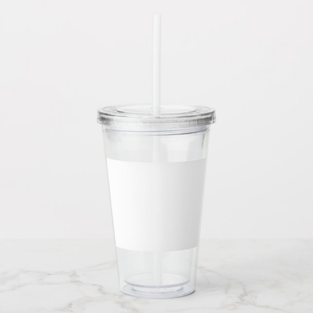 Make your Own Customizable Acrylic Tumbler (Front)