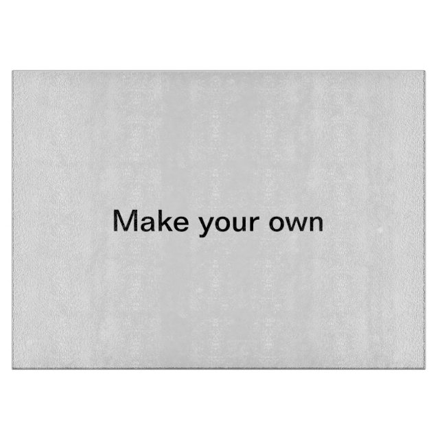 Make your own cutting board (Front)