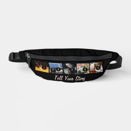 Make your own decor easily with 5 images on a fanny pack