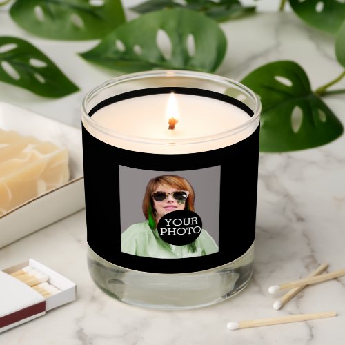Make your own decor easily with your image on a scented candle